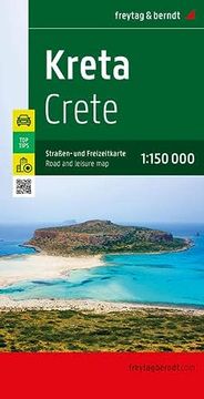 portada Crete, Road and Leisure map 1: 150,000 (English, French, German, Italian and Spanish Edition)