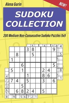 portada Sudoku Collection: 200 Medium Non-Consecutive Sudoku Puzzles 9x9 (en Inglés)