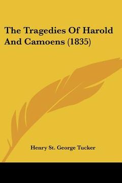 portada the tragedies of harold and camoens (1835) (en Inglés)