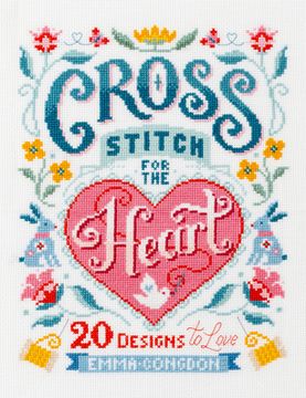 portada Cross Stitch for the Heart: 20 Designs to Love (in English)