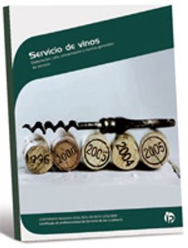 portada Servicio de vinos (Hostelería y turismo)