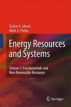 portada energy resources and systems,fundamentals and non-renewable resources (en Inglés)