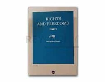 portada Rights and Freedoms: Cases (Dret ub) (en Inglés)
