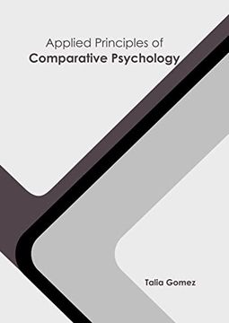 portada Applied Principles of Comparative Psychology (in English)