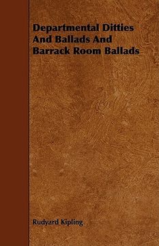 portada departmental ditties and ballads and barrack room ballads (in English)