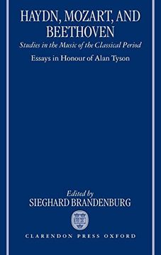 portada Haydn, Mozart, and Beethoven: Studies in the Music of the Classical Period. Essays in Honour of Alan Tyson 