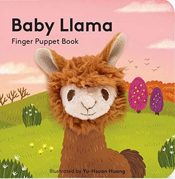 portada Baby Llama: Finger Puppet Book (en Inglés)