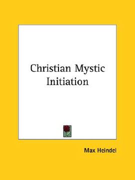 portada christian mystic initiation (en Inglés)
