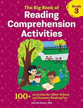 portada The big Book of Reading Comprehension Activities, Grade 3: 100+ Activities for After-School and Summer Reading fun (in English)