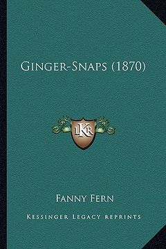 portada ginger-snaps (1870)