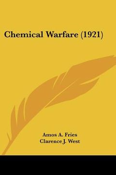 portada chemical warfare (1921) (en Inglés)
