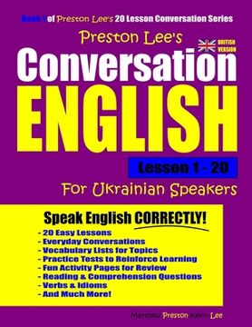 portada Preston Lee's Conversation English For Ukrainian Speakers Lesson 1 - 20 (British Version) (en Inglés)