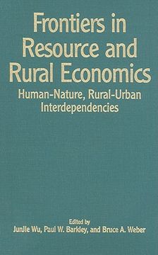 frontiers in resource and rural economics,human-nature, rural-urban interdependencies