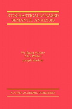 portada stochastically-based semantic analysis (in English)