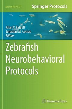 portada zebrafish neurobehavioral protocols (en Inglés)