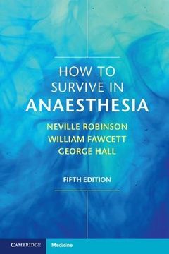 portada How to Survive in Anaesthesia (en Inglés)