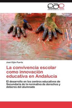 portada la convivencia escolar como innovaci n educativa en andaluc a