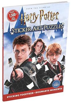 portada Harry Potter Sticker art Puzzles (in English)