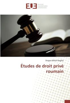 portada Études de droit privé roumain (OMN.UNIV.EUROP.)