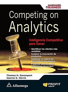 portada Competing on Analytics, Inteligencia Competitiva Para Ganar (in Spanish)