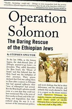 portada Operation Solomon: The Daring Rescue of the Ethiopian Jews (in English)