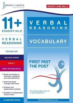portada 11+ Essentials Verbal Reasoning: Vocabulary Book 3 (en Inglés)