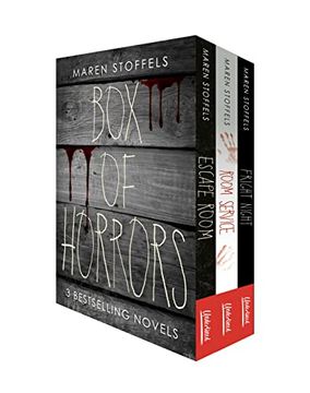 portada Maren Stoffels Box of Horrors: Escape Room, Fright Night, Room Service (en Inglés)