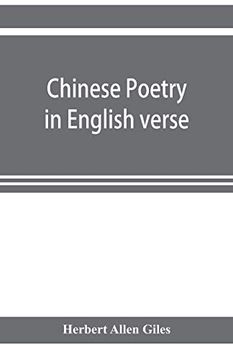 portada Chinese Poetry in English Verse (en Inglés)