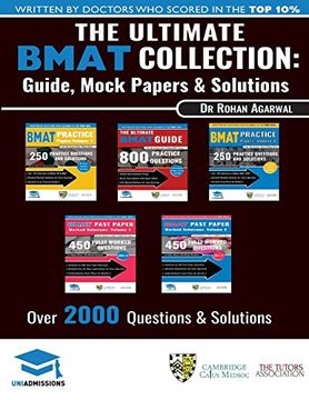 portada The Ultimate Bmat Collection: 5 Books in One, Over 2500 Practice Questions & Solutions, Includes 8 Mock Papers, Detailed Essay Plans, 2019 Edition, Biomedical Admissions Test, Uniadmissions (en Inglés)