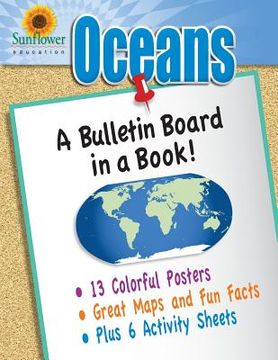 portada Oceans: A Bulletin Board in a Book! (en Inglés)