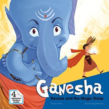 portada Ganesha: Ravana and the Magic Stone (Campfire Graphic Novels) (en Inglés)