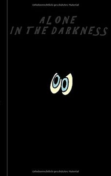 portada Alone in the darkness - Not / Notizbuch (German Edition)