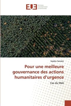 portada Pour une meilleure gouvernance des actions humanitaires d'urgence (in French)