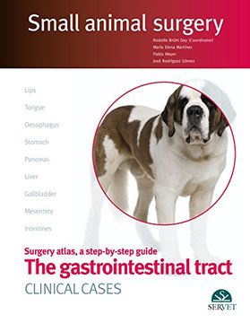 portada Gastrointestinal Surgery in Small Animals. Clinical Cases (Small Animal Surgery) - Veterinary Books - Editorial Servet 