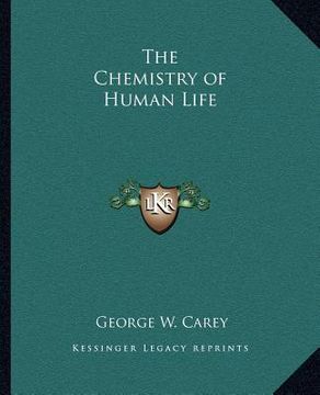 portada the chemistry of human life