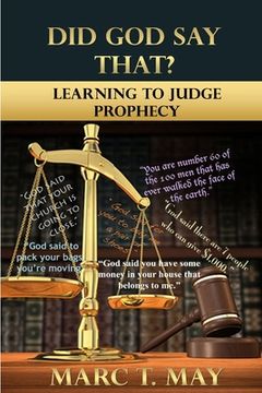 portada Did God Say that?: Learn to Judge Prophecy