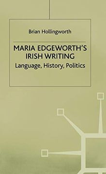 portada Maria Edgeworth's Irish Writing: Language, History, Politics 