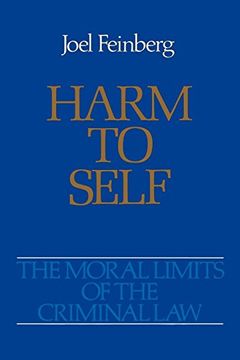 portada Harm to Self (Moral Limits of the Criminal Law) (in English)