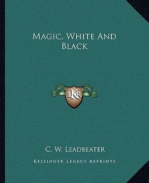 portada magic, white and black (en Inglés)