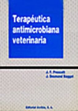portada terapéutica antimicrobiana veterinaria.