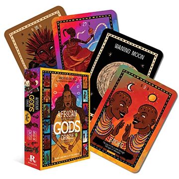 portada African Gods Oracle: Magic and Spells of the Orishas (36 Gilded Cards and 128-Page Full-Color Guidebook) (in English)