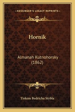 portada Hornik: Almanah Kutnohorsky (1862)