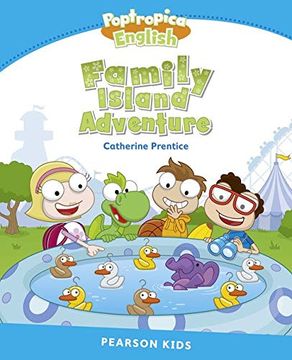 portada Level 1: Poptropica English Family Island Adventure (Pearson English Kids Readers) (en Inglés)