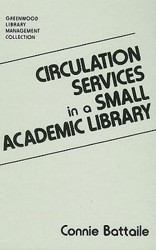 portada circulation services in a small academic library