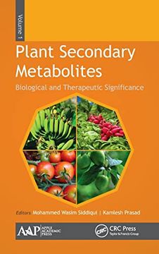 portada Plant Secondary Metabolites, Volume One: Biological and Therapeutic Significance (en Inglés)