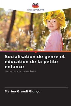 portada Socialisation de genre et éducation de la petite enfance (en Francés)