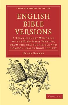 portada English Bible Versions Paperback (Cambridge Library Collection - Biblical Studies) 
