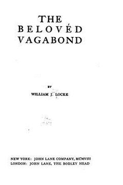 portada The belovéd vagabond (en Inglés)