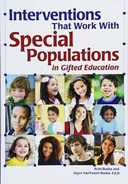portada Interventions That Work With Special Populations In Gifted Education