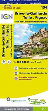 portada Brive-La-Gaillarde 1: 100 000 (in French)